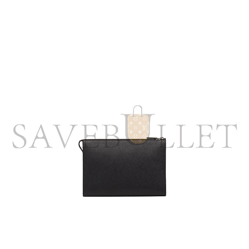 PRADA SAFFIANO LEATHER MEN'S BAG 2VF030 (26*19.5*3cm) PRADA SAFFIANO LEATHER MEN'S BAG 2VF030 (26*19.5*3cm)